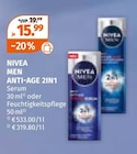 Men Anti-Age 2in1 Serum von Nivea im aktuellen Müller Prospekt für 15,99 €