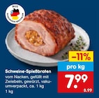 Aktuelles Schweine-Spießbraten Angebot bei Netto Marken-Discount in Münster ab 7,99 €