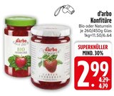 Konfitüre im EDEKA Prospekt Konfitüre von d'arbo im aktuellen EDEKA Prospekt für 2,99 €