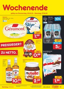 Jim Beam im Netto Marken-Discount Prospekt "Aktuelle Angebote" mit 51 Seiten (Düsseldorf)