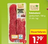 Edelsalami im Netto Marken-Discount Prospekt Edelsalami von Ein Herz für Erzeuger im aktuellen Netto Marken-Discount Prospekt für 1,79 €