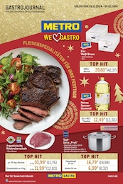 Metro Prospekt: "Gastro Journal", 34 Seiten, 28.11.2024 - 04.12.2024