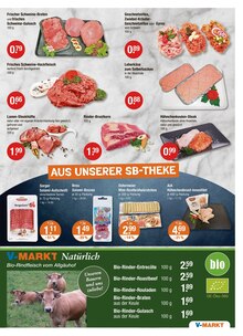 Wurst im V-Markt Prospekt "V-Markt einfach besser einkaufen" mit 22 Seiten (Regensburg)