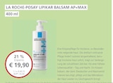 Lipikar Balsam AP+MAX bei LINDA Premiumapotheke im Prospekt "" für 19,90 €