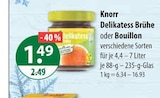Delikatess Brühe oder Bouillon von Knorr im aktuellen V-Markt Prospekt für 1,49 €