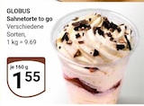 Sahnetorte to go Angebote von GLOBUS bei GLOBUS Wetzlar für 1,55 €