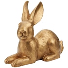 Große Deko-Figur Hase in Gold-Optik im aktuellen Ernstings family Prospekt für 19,99 €