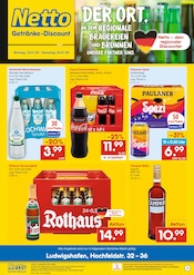 Aktueller Netto Marken-Discount Prospekt mit Getränke, "DER ORT, AN DEM DU IMMER AUSGEZEICHNETE PREISE FINDEST.", Seite 1
