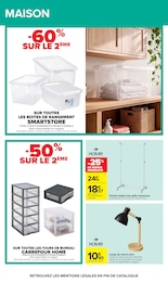 Offre Luminaires dans le catalogue Carrefour du moment à la page 72
