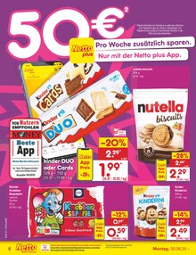 Nutella im aktuellen Netto Marken-Discount Prospekt (Düsseldorf) Nutella im Netto Marken-Discount Prospekt "Aktuelle Angebote" mit 55 Seiten (Düsseldorf)
