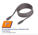 Magnetisches Ladekabel USB-C auf USB-C von Re-load im aktuellen Action Prospekt für 3,98 €