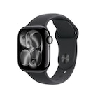 Apple Watch Series 11 GPS + Cellular 42mm Boitier en Aluminium Noir de Jais avec Bracelet Sport Noir S/M - Apple - Fnac à Bois-Colombes Apple Watch Series 11 GPS + Cellular 42mm Boitier en Aluminium Noir de Jais avec Bracelet Sport Noir S/M - Apple en promo chez Fnac Bois-Colombes à 569,00 €