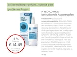 HYLO COMOD befeuchtende Augentropfen bei LINDA Premiumapotheke im Kelsterbach Prospekt für 14,45 €