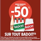 Intermarché Celles-sur-Belle - Promo -50% REMISE IMMÉDIATE SUR LE 2ÈME SUR TOUT BADOIT Promo -50% REMISE IMMÉDIATE SUR LE 2ÈME SUR TOUT BADOIT à dans le catalogue Intermarché à Celles-sur-Belle