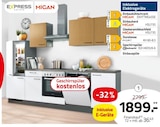 Küchenzeile mit Elektrogeräten von MICAN im aktuellen ROLLER Prospekt für 1.899,00 €