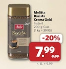 Barista Crema Gold im Angebot bei combi in Oldenburg Barista Crema Gold Angebote von Melitta bei combi Oldenburg für 7,99 €