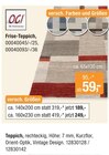 Aktuelle Teppich Angebote bei Opti-Wohnwelt in Würzburg Aktuelles Frise-Teppich ca. 65x130 cm Angebot bei Opti-Wohnwelt in Würzburg ab 59,00 €