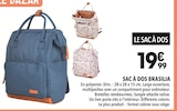 Supeco Louviers - Promo Sac à dos Brasilia Promo Sac à dos Brasilia à 19,99 € dans le catalogue Supeco à Louviers
