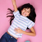T-shirt col rond manches courtes coton ecru fille - La Halle T-shirt col rond manches courtes coton ecru fille à 2,79 € dans le catalogue La Halle