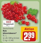Aktuelles Rote Johannisbeeren Angebot bei REWE in Düsseldorf ab 2,99 €
