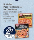 Pizza im V-Markt Prospekt Pizza Traditionale von Dr. Oetker im aktuellen V-Markt Prospekt für 2,22 €