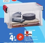 E.Leclerc Doubs - Promo Bac 5l clip'n store Promo Bac 5l clip'n store à 4,90 € dans le catalogue E.Leclerc à Doubs