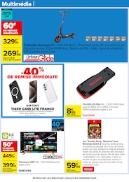 Offre Télévision dans le catalogue Carrefour du moment à la page 70