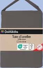 Taie d'oreiller 63 ardoise ou Taie d'oreiller 50x70 ardoise - DOMÉDIA - Intermarché à Colmar Taie d'oreiller 63 ardoise ou Taie d'oreiller 50x70 ardoise - DOMÉDIA en promo chez Intermarché Colmar à 5,50 €