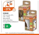 LED Lampe von OSRAM im aktuellen Müller Prospekt für 4,99 €