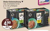 Katzenahrung Angebote von Sheba bei V-Markt Regensburg für 4,99 €