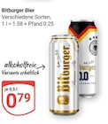 Bier im Angebot bei GLOBUS in Salzgitter Bier Angebote von Bitburger bei GLOBUS Salzgitter für 0,79 €