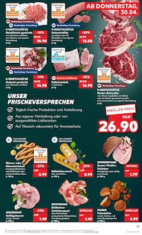 Wiener Würstchen im Kaufland Prospekt "KNÜLLER" mit 67 Seiten (Dresden)