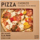 Pizza Chorizo Poivrons Pesto Rosso dans le catalogue Intermarché Super