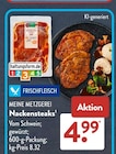 Nackensteaks Angebote von Meine Metzgerei bei ALDI SÜD Kaiserslautern für 4,99 €