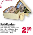 Kristallbergkäse Angebote von Wolf's Sommelier bei E center Heidelberg für 2,49 €