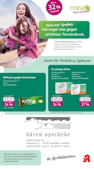 mea - meine apotheke Prospekt Unsere September-Angebote mit 4 Seiten