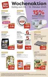 Aktueller ZOO und Co. Prospekt mit Hundefutter, "Wochenaktion", Seite 1