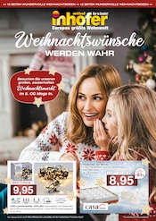 Aktueller Möbel Inhofer Prospekt mit Dekoration, "Weihnachtswünsche werden wahr", Seite 1