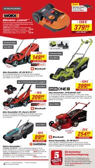 WORX Angebot im toom Baumarkt Prospekt, gültig von 28.03.2026 bis 03.04.2026 WORX Angebot im aktuellen toom Baumarkt Prospekt auf Seite 16