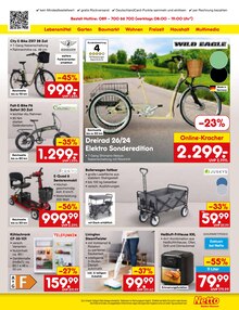 Fahrrad im Netto Marken-Discount Prospekt "Aktuelle Angebote" mit 55 Seiten (Rostock)