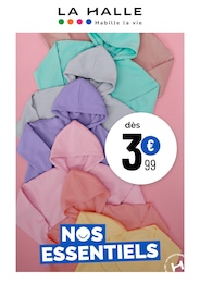 Prospectus La Halle à Loudéac: "NOS ESSENTIELS", 1} page, 18/03/2026 - 22/03/2026