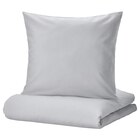 Bettwäsche-Set, 2-teilig hellgrau 155x220/80x80 cm im Angebot bei IKEA in Hof Bettwäsche-Set, 2-teilig hellgrau 155x220/80x80 cm Angebote von NATTSVÄRMARE bei IKEA Hof für 17,99 €