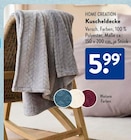 Kuscheldecke von HOME CREATION im aktuellen ALDI SÜD Prospekt