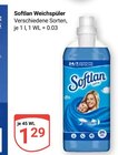Weichspüler im Angebot bei GLOBUS in Koblenz Weichspüler Angebote von Softlan bei GLOBUS Koblenz für 1,29 €