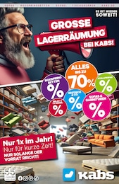 Kabs Prospekt für Bottrop: "GROSSE LAGERRÄUMUNG BEI KABS!", 33 Seiten, 26.07.2024 - 29.08.2024