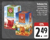 frio Angebote von Teekanne bei E center Chemnitz für 2,49 €