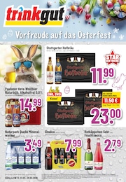 Trinkgut Prospekt für Pforzheim: "Aktuelle Angebote", 8 Seiten, 23.03.2026 - 28.03.2026