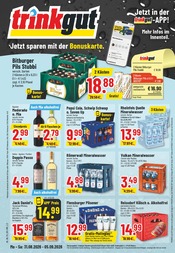 Trinkgut Getränkemärkte Prospekt der aktuellen Woche mit 10 Seiten, gültig von 31.08.2026 bis 05.09.2026, in Langenfeld und Umgebung Aktueller Trinkgut Getränkemärkte Prospekt in Langenfeld und Umgebung, "Aktuelle Angebote" mit 10 Seiten, 31.08.2026 - 05.09.2026