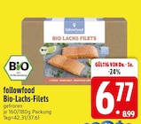 Bio-Lachs-Filets von followfood im aktuellen EDEKA Prospekt für 6,77 €