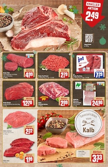 Rindfleisch im REWE Prospekt "Dein Markt" mit 30 Seiten (Kassel)